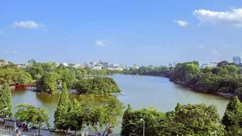 Jezioro Hoàn Kiếm